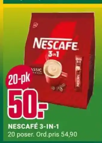 Europris Nescafé 3-in-1 tilbud