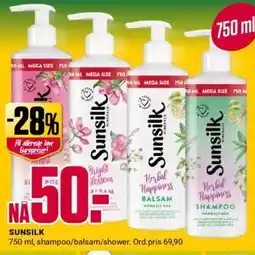 Europris Sunsilk tilbud