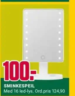 Europris SMINKESPEIL tilbud