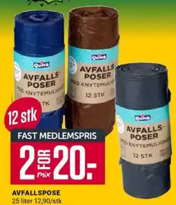 Europris AVFALLSPOSE Quick tilbud