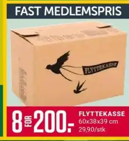 Europris FLYTTEKASSE tilbud
