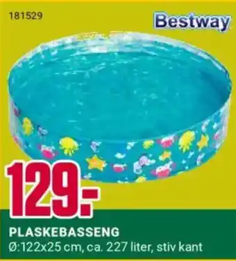 Europris PLASKEBASSENG tilbud