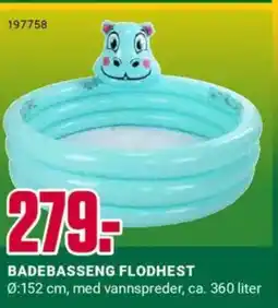 Europris BADEBASSENG FLODHEST tilbud