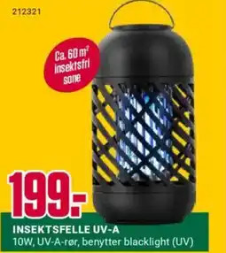 Europris INSEKTSFELLE UV-A tilbud