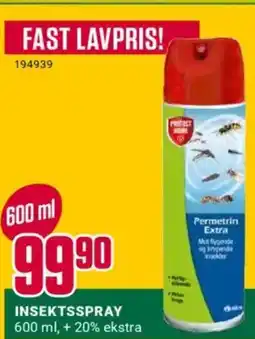 Europris INSEKTSSPRAY tilbud