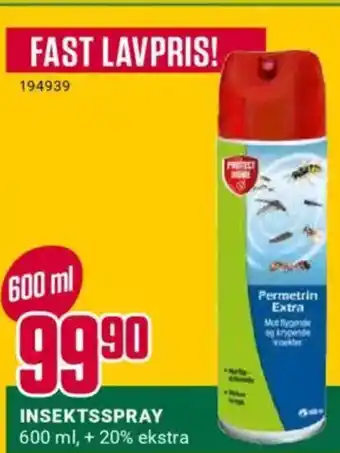 Europris INSEKTSSPRAY tilbud