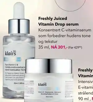 Apotek 1 Freshly Juiced Vitamin Drop serum tilbud