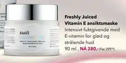 Apotek 1 Freshly Juiced Vitamin E ansiktsmaske tilbud