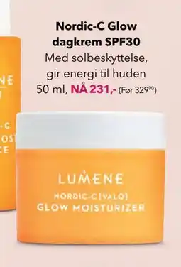 Apotek 1 Nordic-C Glow dagkrem SPF30 tilbud