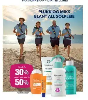 Apotek 1 PLUKK OG MIKS BLANT ALL SOLPLEIE tilbud