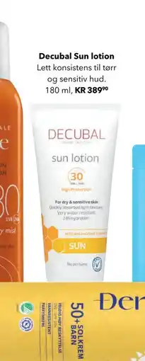 Apotek 1 Decubal Sun lotion tilbud
