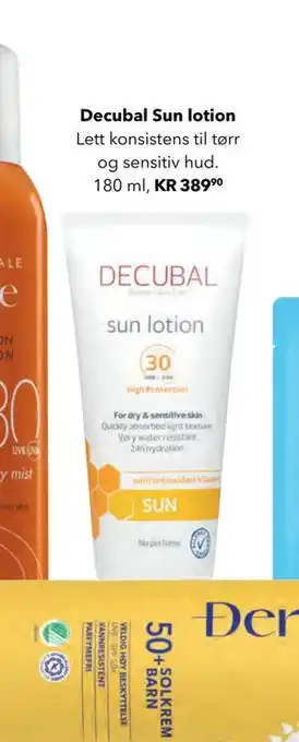Apotek 1 Decubal Sun lotion tilbud
