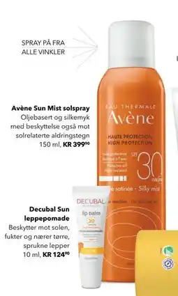 Apotek 1 Avène Sun Mist solspray tilbud