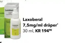 Apotek 1 Laxoberal 7,5mg/ml dråper tilbud