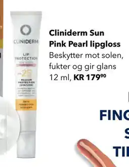Apotek 1 Cliniderm Sun Pink Pearl lipgloss tilbud