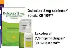 Apotek 1 Dulcolax 5mg tabletter tilbud