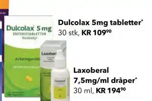 Apotek 1 Dulcolax 5mg tabletter tilbud