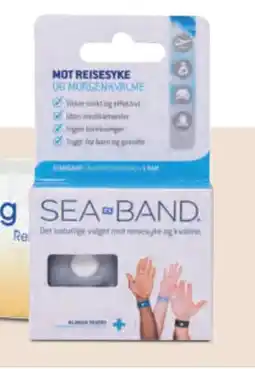 Apotek 1 Sea-Band akupressurarmbånd tilbud