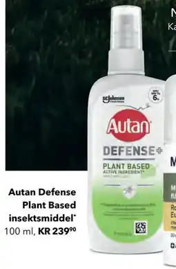 Apotek 1 Autan Defense Plant Based insektsmiddel tilbud