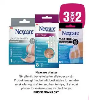 Apotek 1 Nexcare plaster tilbud