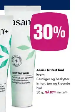 Apotek 1 Asan+ Irritert hud krem tilbud