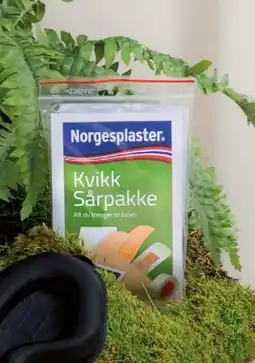 Vitusapotek Norgesplaster Kvikk sårpakke tilbud