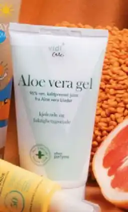 Vitusapotek Vidi Care Aloe Vera gel tilbud