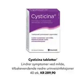 Apotek 1 Cysticina tabletter tilbud