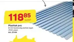 Byggmax Plasttak pvc tilbud