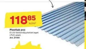 Byggmax Plasttak pvc tilbud