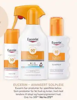 Vitusapotek EUCERIN – AVANSERT SOLPLEIE tilbud