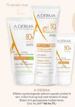 Vitusapotek A-DERMA tilbud