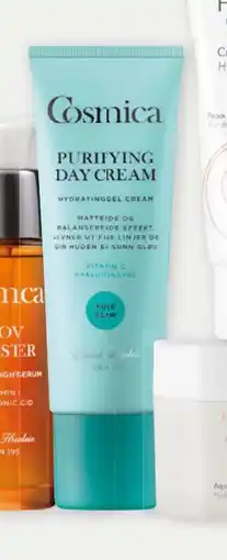 Vitusapotek Cosmica Face Pure Glow Purifying Day Cream, 50 ml tilbud