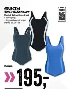 Sport Outlet SWAY BADEDRAKT tilbud
