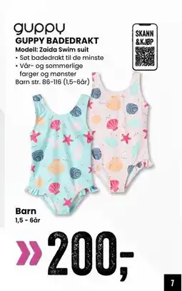 Sport Outlet GUPPY BADEDRAKT tilbud