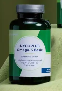 Vitusapotek Nycoplus Omega-3 Basic, 90 kapsler tilbud