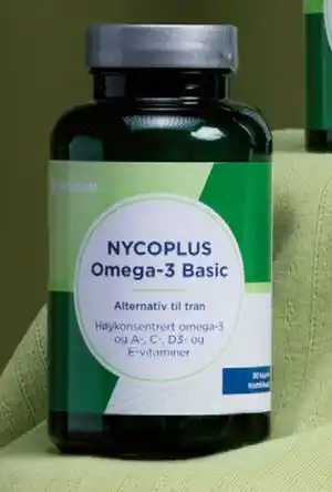 Vitusapotek Nycoplus Omega-3 Basic, 90 kapsler tilbud