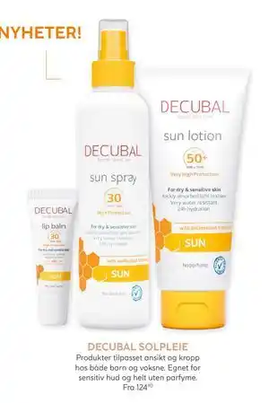 Vitusapotek DECUBAL SOLPLEIE tilbud