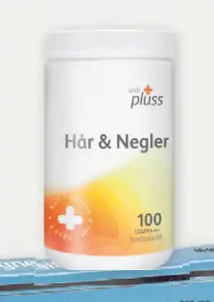 Vitusapotek Vidi pluss hår og negler tilbud