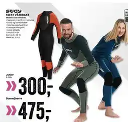 Sport Outlet SWAY VÅTDRAKT tilbud