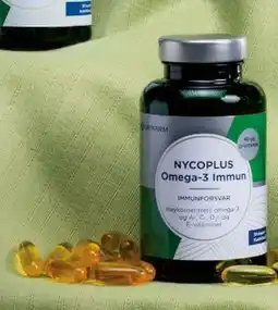 Vitusapotek Nycoplus Omega-3 Immun tilbud
