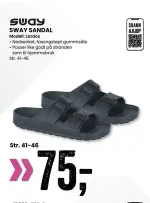 Sport Outlet SWAY SANDAL tilbud