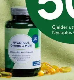 Vitusapotek Nycoplus Omega-3 Multi tilbud