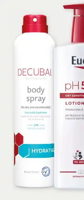Vitusapotek Decubal Hydrating Body Spray, 200 ml tilbud