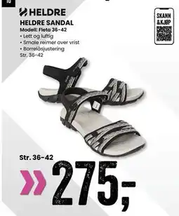 Sport Outlet HELDRE SANDAL tilbud