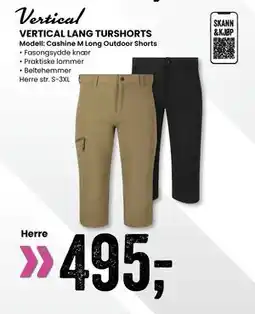 Sport Outlet VERTICAL LANG TURSHORTS tilbud