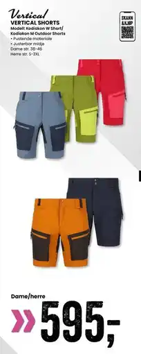 Sport Outlet VERTICAL SHORTS tilbud