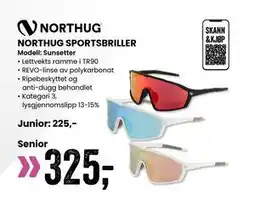 Sport Outlet NORTHUG SPORTSBRILLER tilbud