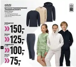 Sport Outlet MITCHI HETTEGENSER/GENSER/ JOGGEBUKSE/SHORTS tilbud