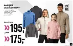 Sport Outlet VIKAFJELL FLEECEJAKKE tilbud